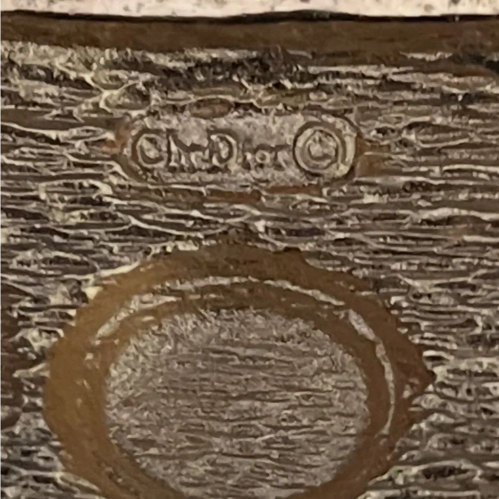 Christian Dior Yellow Gold Plated Bangle Bracelet Vintage - Picture 5 of 7